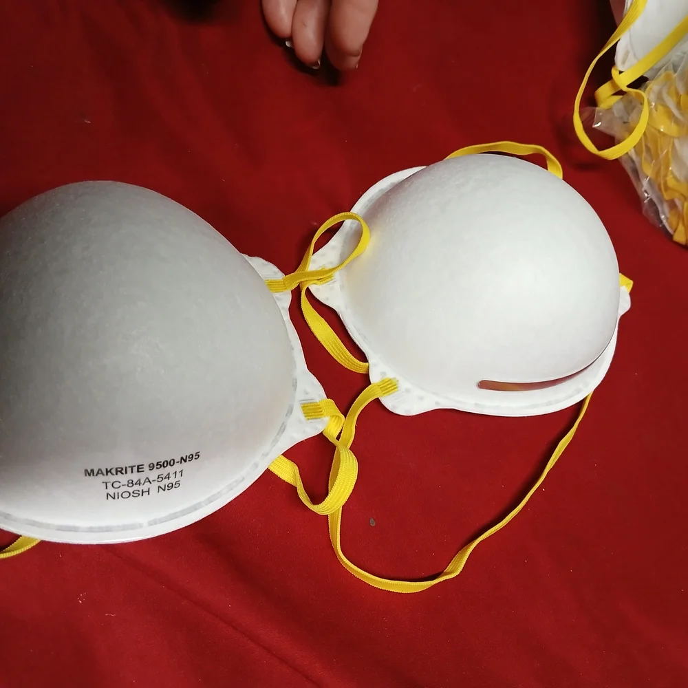 White Protective Face Mask